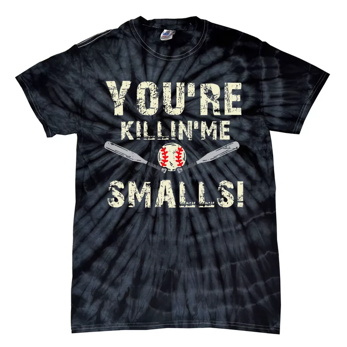 Funny Dad Gift YouRe Killing Me Smalls Dad And Child Tie-Dye T-Shirt