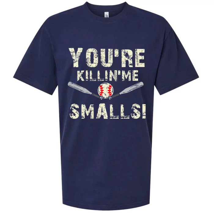 Funny Dad Gift YouRe Killing Me Smalls Dad And Child Sueded Cloud Jersey T-Shirt