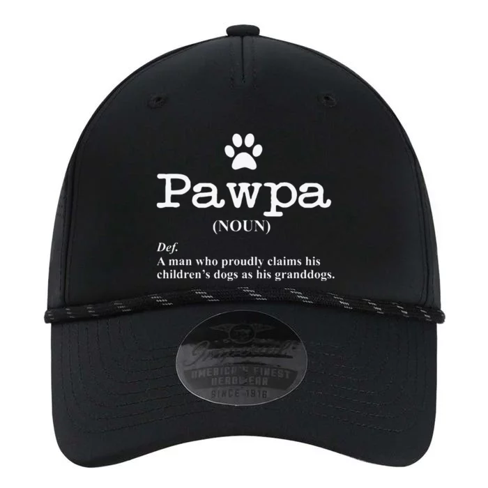 Funny Dog Grandpa Pawpa Defintion Performance The Dyno Cap