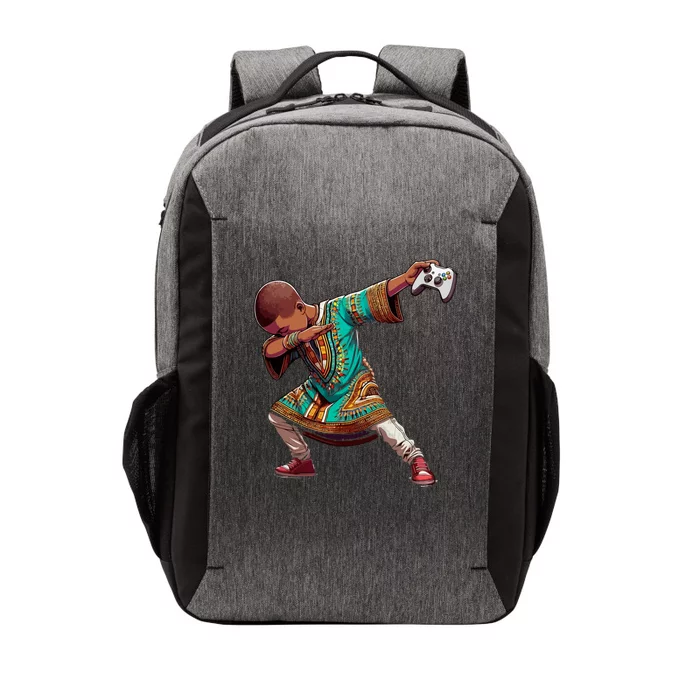 Funny Dabbing Gaming Dab Gamers Melanin Junenth Gift Vector Backpack