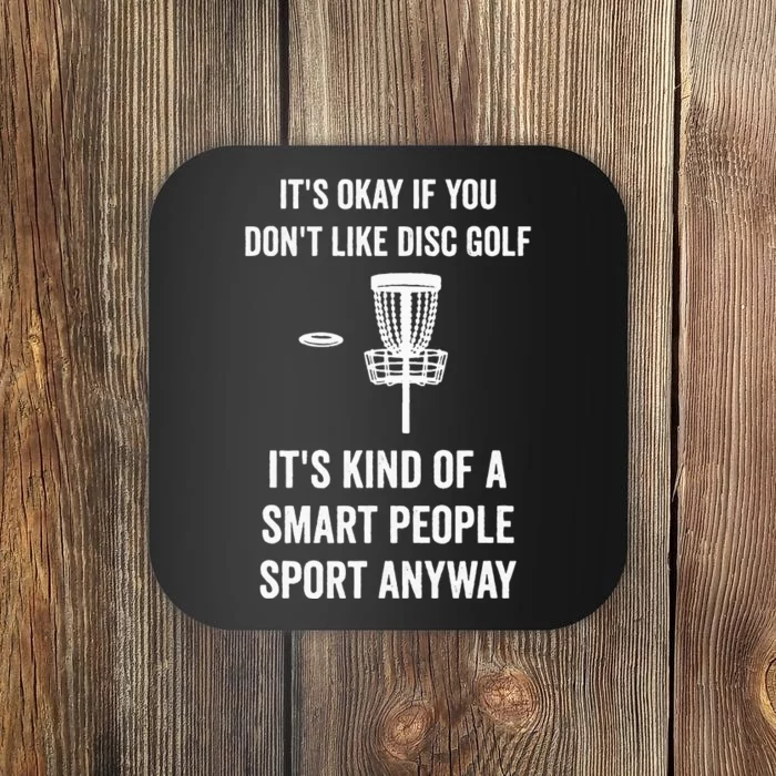 Funny Disc Golf Coaster