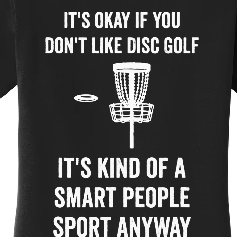 Funny Disc Golf Women's T-Shirt