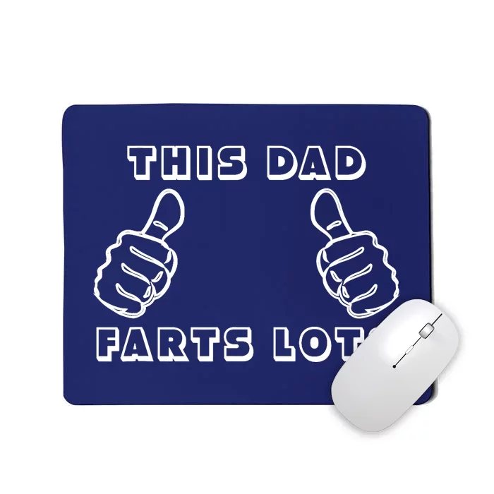 Funny Dad Gift From Daughter Or Son, Dad Joke Graphic Mousepad