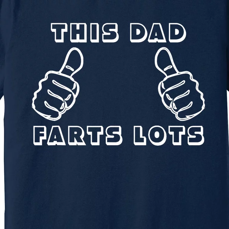 Funny Dad Gift From Daughter Or Son, Dad Joke Graphic Premium T-Shirt