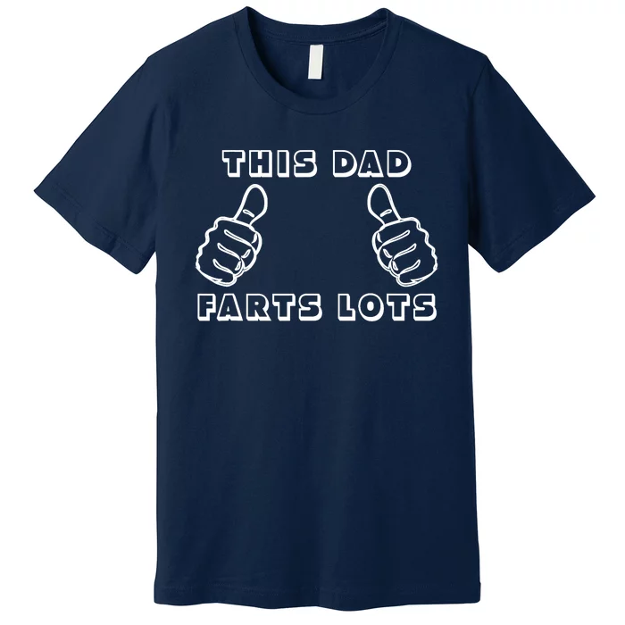 Funny Dad Gift From Daughter Or Son, Dad Joke Graphic Premium T-Shirt