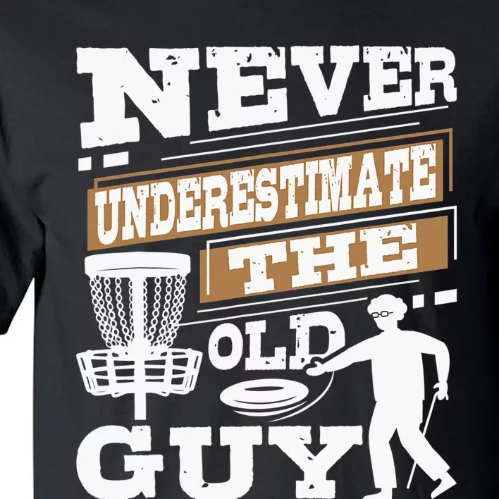 Funny Disc Golf Art For  Disc Golf Player Tall T-Shirt