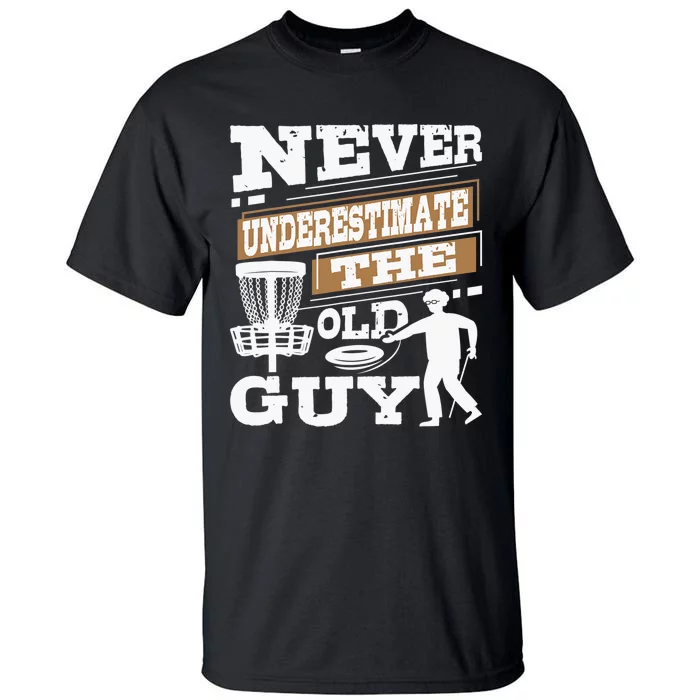 Funny Disc Golf Art For  Disc Golf Player Tall T-Shirt