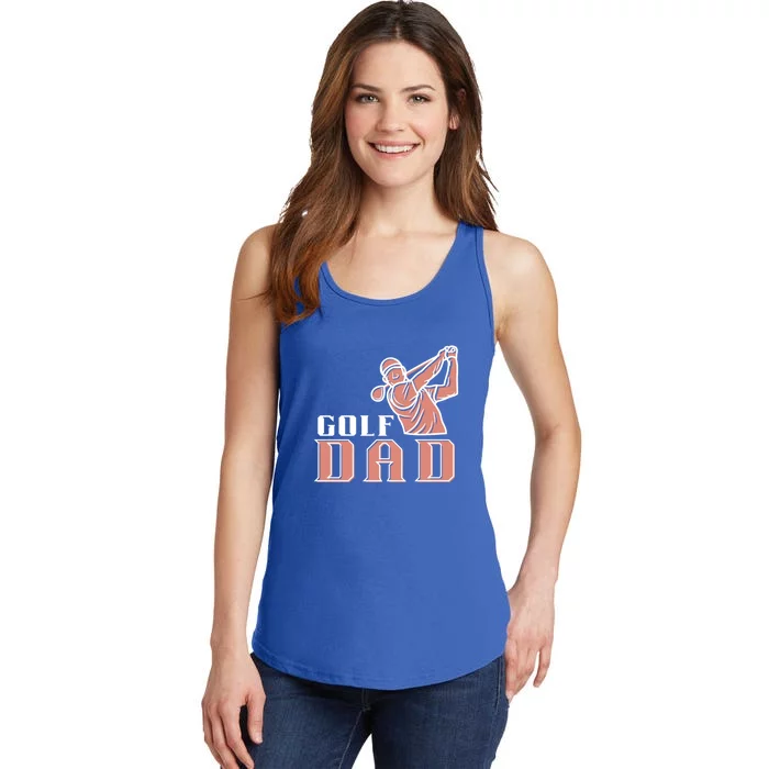 Father's Day Golf Dad Best Dad By Par Gift For Dad Ladies Essential Tank