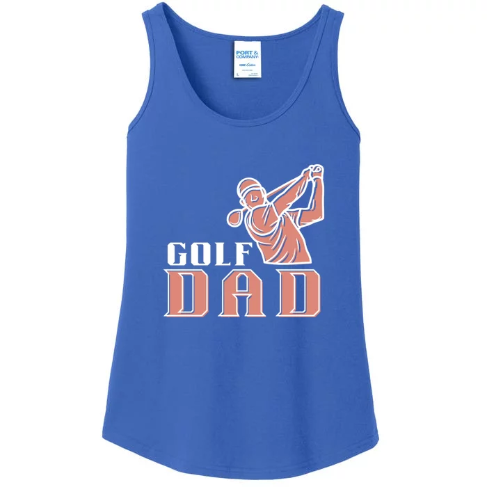 Father's Day Golf Dad Best Dad By Par Gift For Dad Ladies Essential Tank