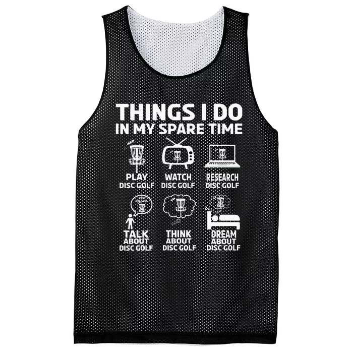 Funny disc golfing frolfing joke with disc golf tree basket Mesh Reversible Basketball Jersey Tank