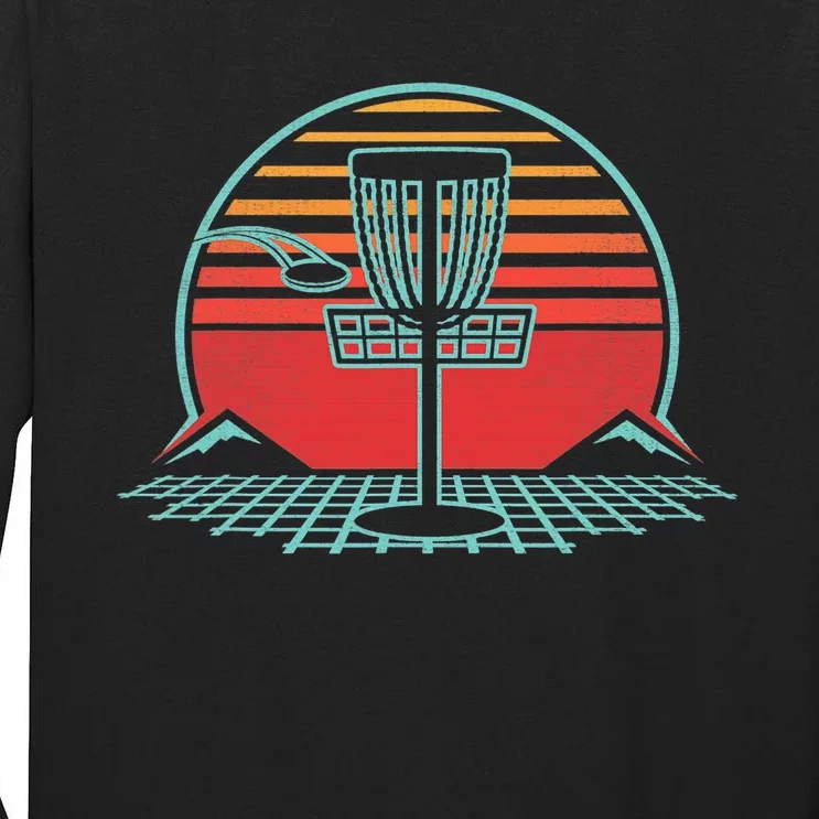 Funny Disc Golf Design For  Disc Golf Player Lover Tall Long Sleeve T-Shirt