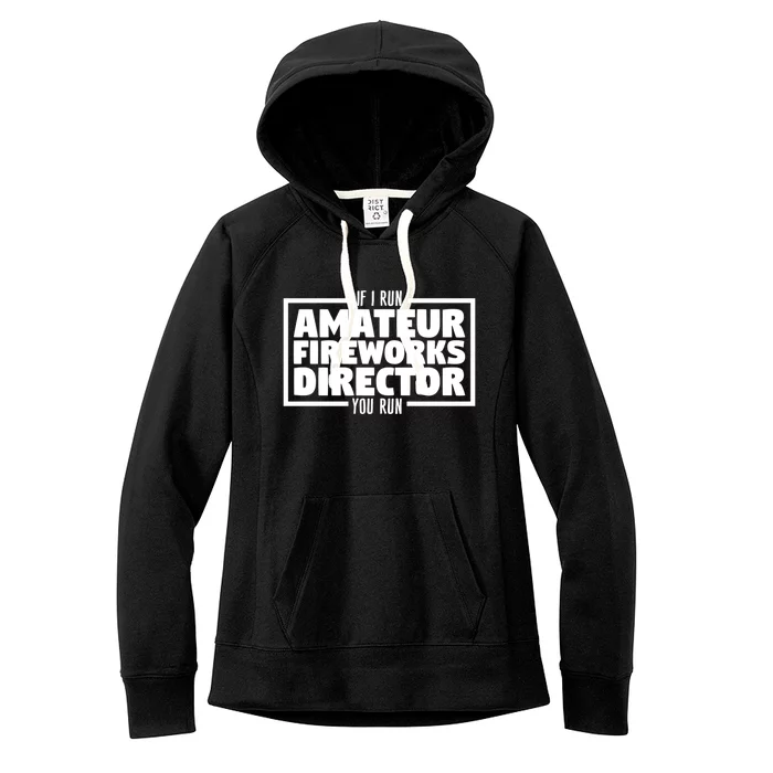 Fireworks Director! Gift Women's Fleece Hoodie