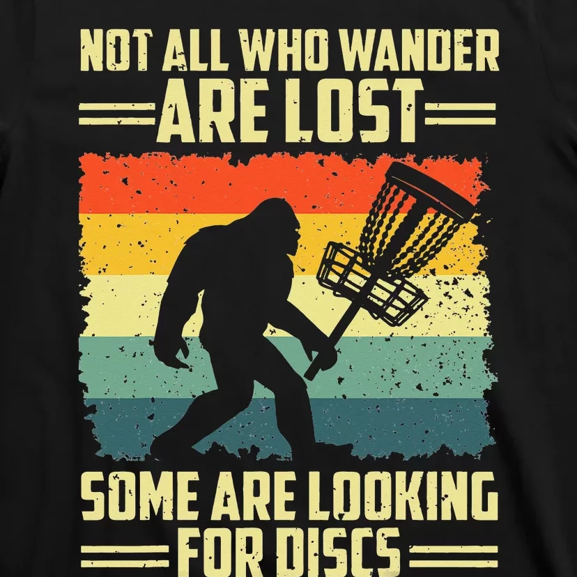 Funny Disc Golf Bigfoot Tee For Disc Golf Players T-Shirt