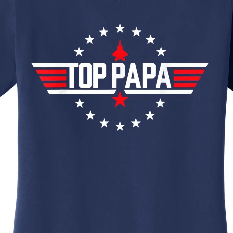 Fathers Day Gift Papa Gift From Grandkids Son Daughter Women's T-Shirt