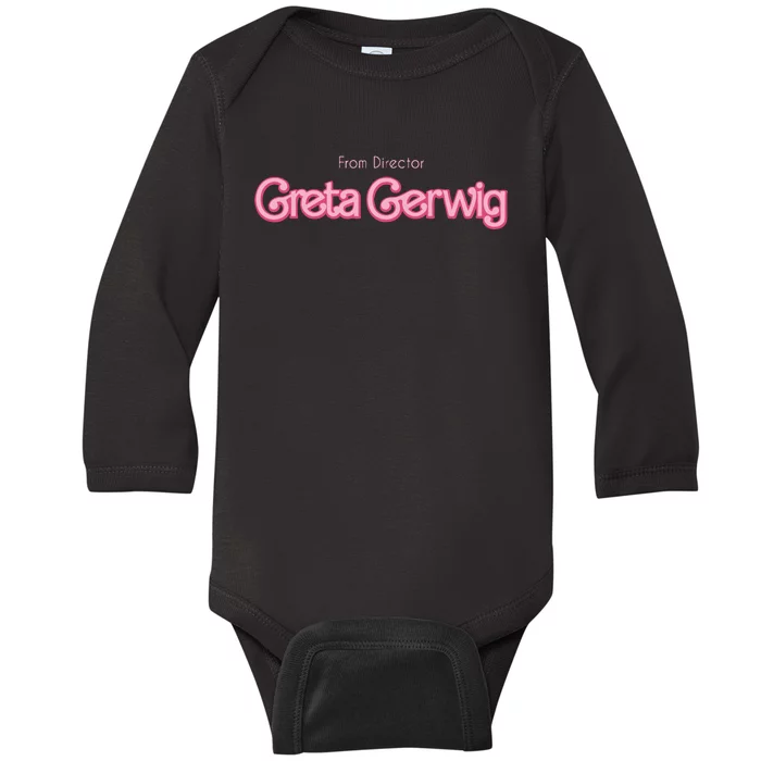 From Director Greta Gerwig Baby Long Sleeve Bodysuit