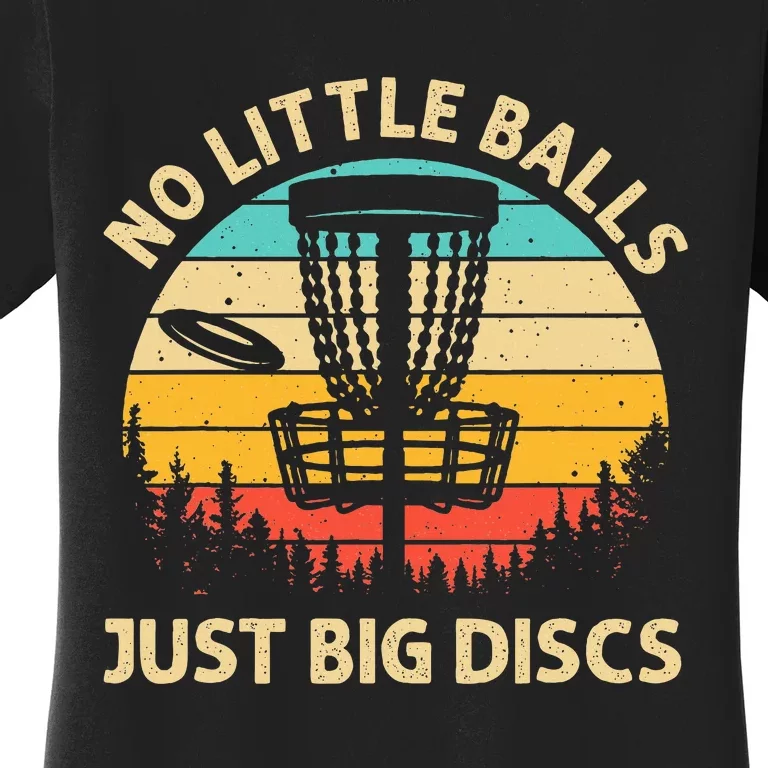 Funny Disc Golf Design Disc Golf Lover Player Women's T-Shirt