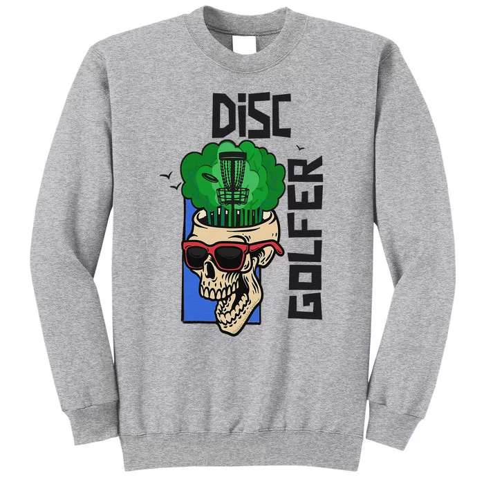 Funny Disc Golf on the Brain - Disc Golf Tall Sweatshirt