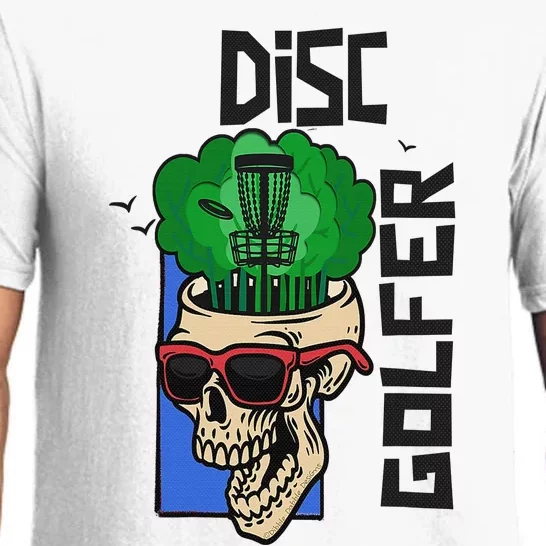 Funny Disc Golf on the Brain - Disc Golf Pajama Set