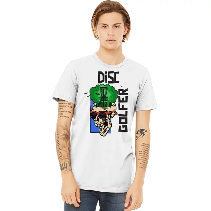 Funny Disc Golf on the Brain - Disc Golf Premium T-Shirt