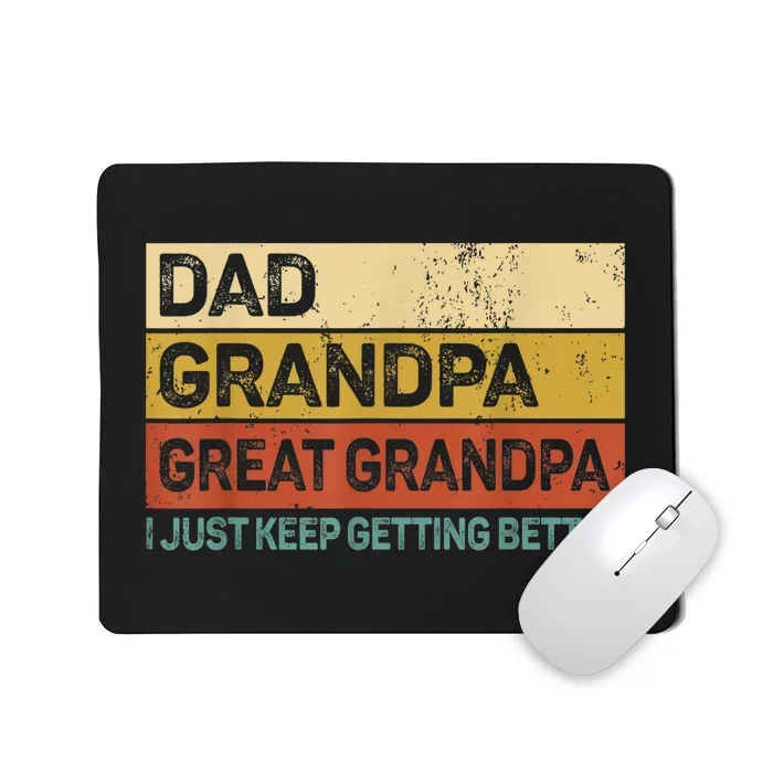 Fathers Day Gift from GrandKid Dad Grandpa Great Grandpa Mousepad