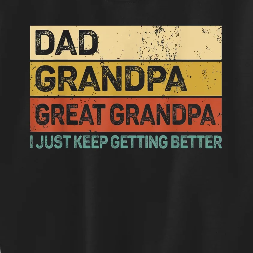 Fathers Day Gift from GrandKid Dad Grandpa Great Grandpa Kids Sweatshirt