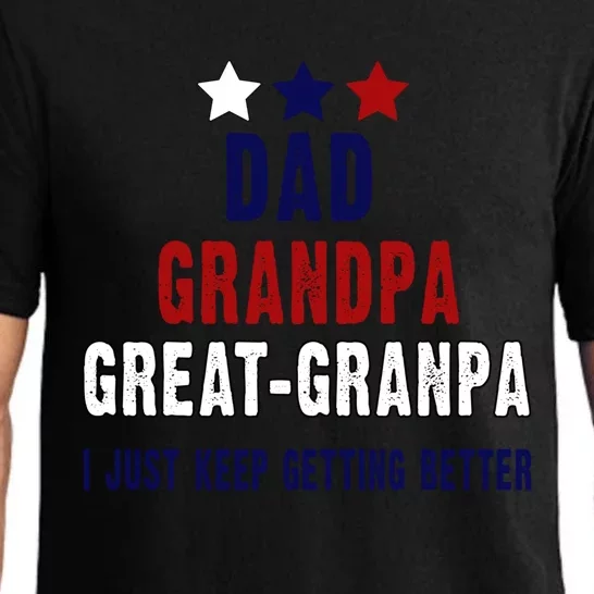 Fathers Day Gift From Grand Dad Grandpa Great Grandpa Gift Pajama Set