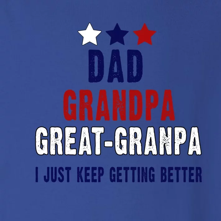 Fathers Day Gift From Grand Dad Grandpa Great Grandpa Gift Toddler Long Sleeve Shirt