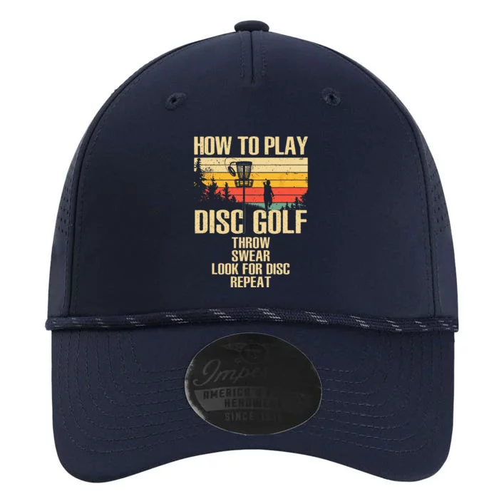 Funny Disc Golf Design For Women Disc Golf Player Lover Performance The Dyno Cap