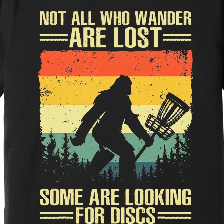 Funny Disc Golf Art For Disc Golf Player Premium T-Shirt