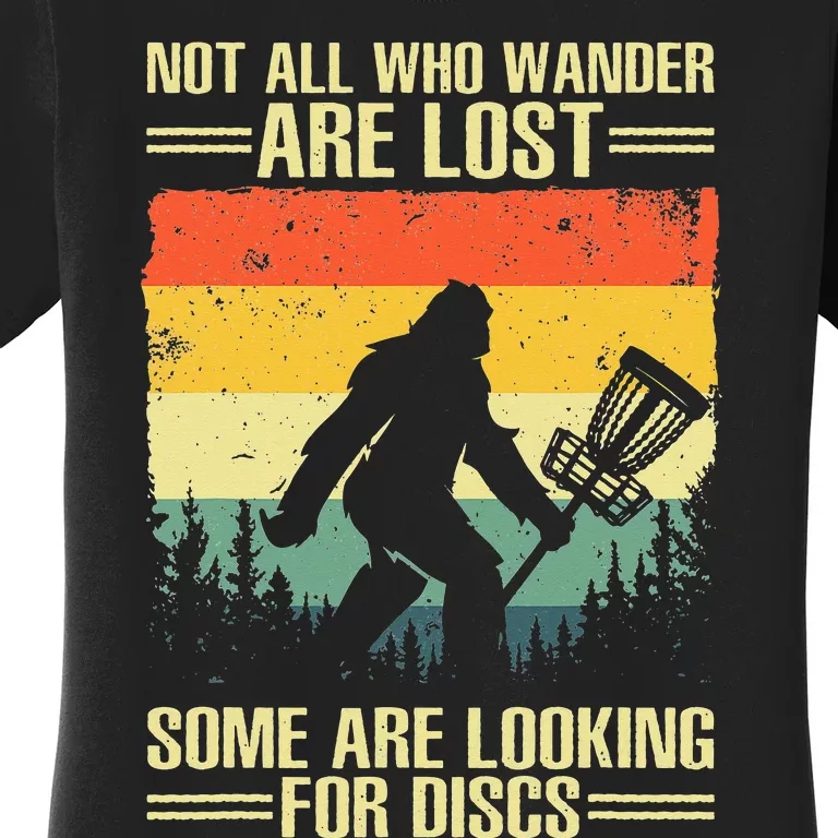 Funny Disc Golf Art For Disc Golf Player Women's T-Shirt