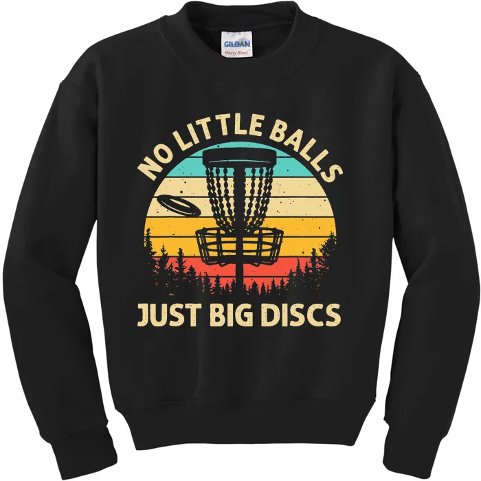 Funny Disc Golf Design For Disc Golf Lover Player Kids Sweatshirt