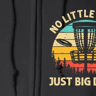 Funny Disc Golf Design For Disc Golf Lover Player Full Zip Hoodie