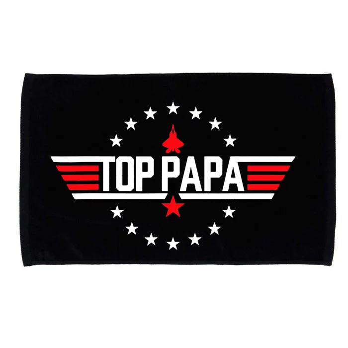 Fathers Day Gift Papa Gift From Grandkids Son Daughter Microfiber Hand Towel