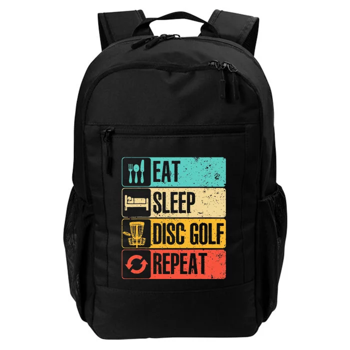 Funny Disc Golf Art For Golf Player Disc Golfers Daily Commute Backpack