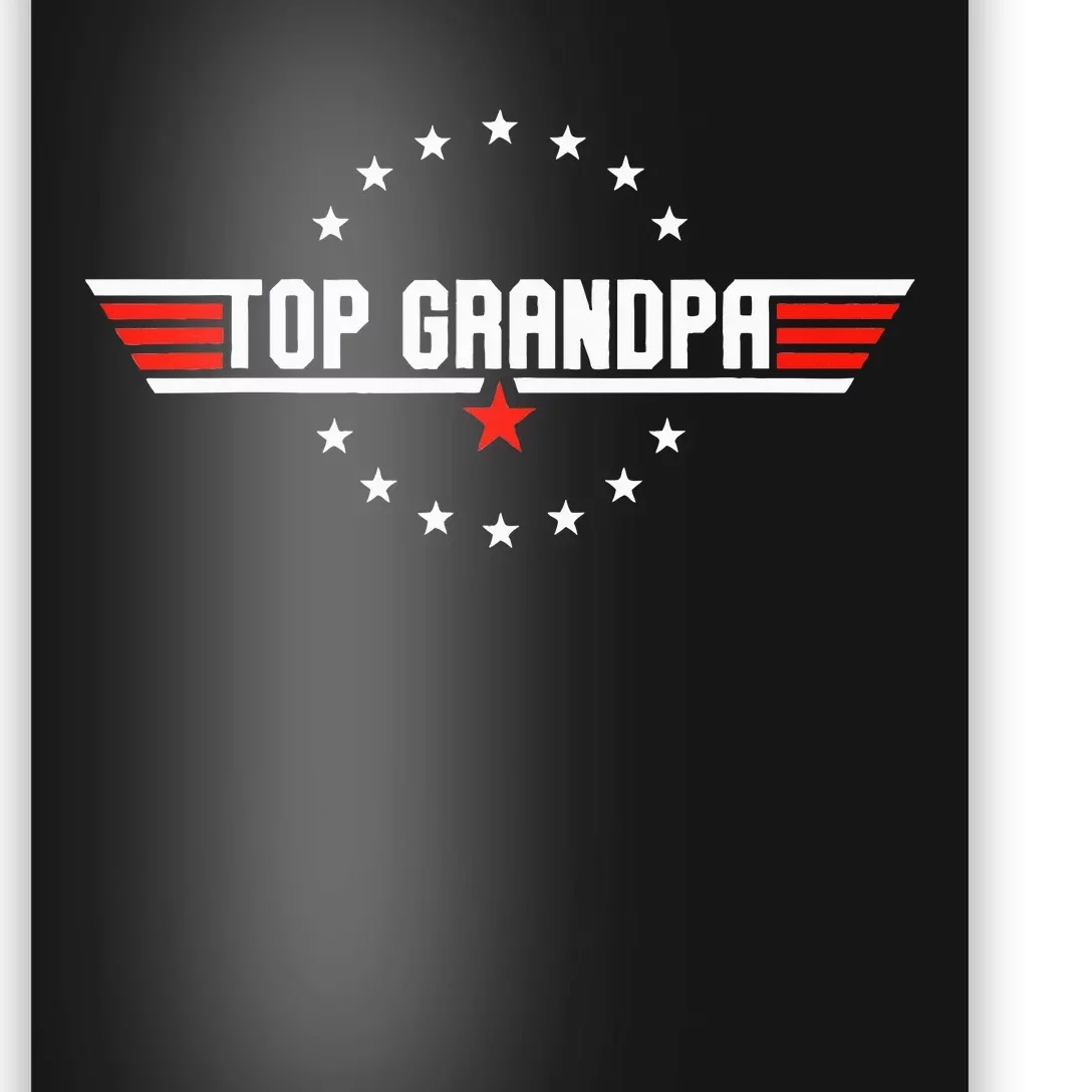 Fathers Day Gift Grandpa Gift From Grandkids Son Daughter Poster