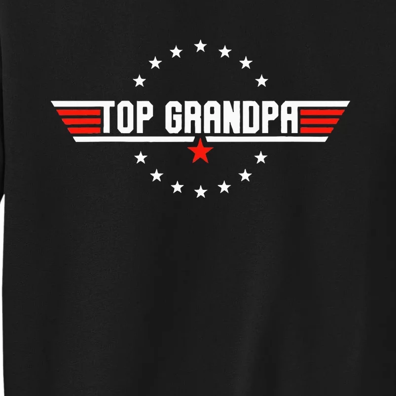 Fathers Day Gift Grandpa Gift From Grandkids Son Daughter Tall Sweatshirt