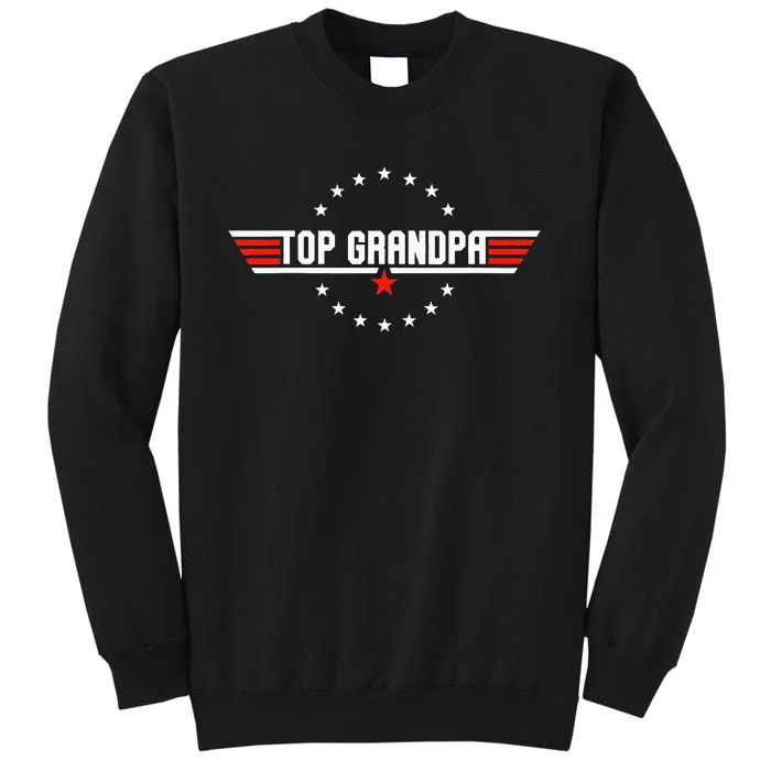 Fathers Day Gift Grandpa Gift From Grandkids Son Daughter Tall Sweatshirt