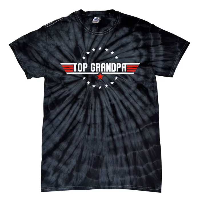 Fathers Day Gift Grandpa Gift From Grandkids Son Daughter Tie-Dye T-Shirt