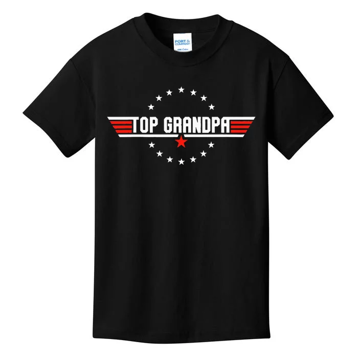 Fathers Day Gift Grandpa Gift From Grandkids Son Daughter Kids T-Shirt