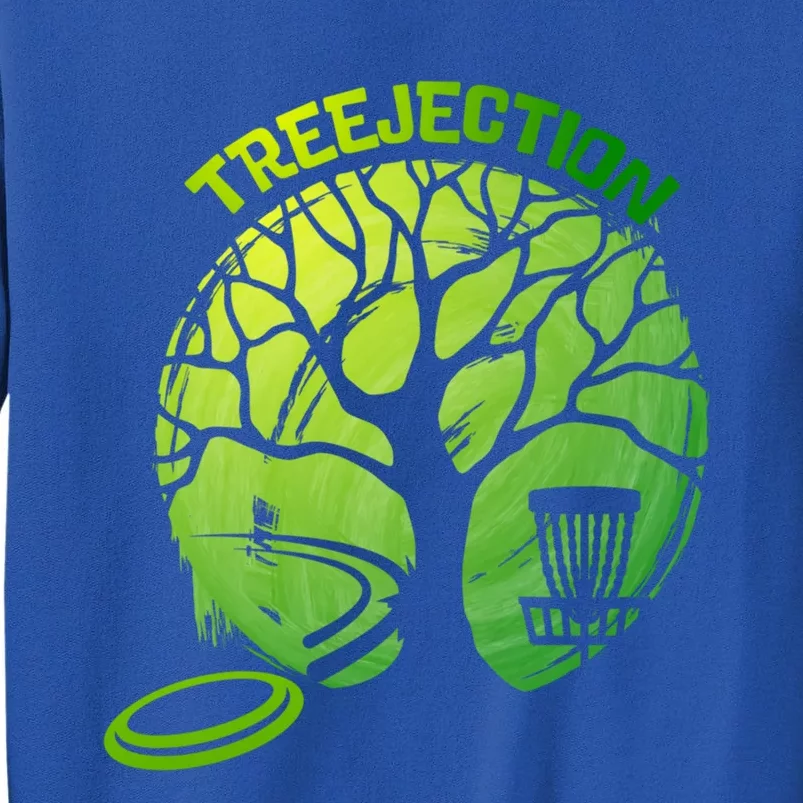 Funny Disc Golf Graphic Tree Gift Sweatshirt