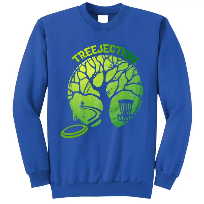 Funny Disc Golf Graphic Tree Gift Sweatshirt