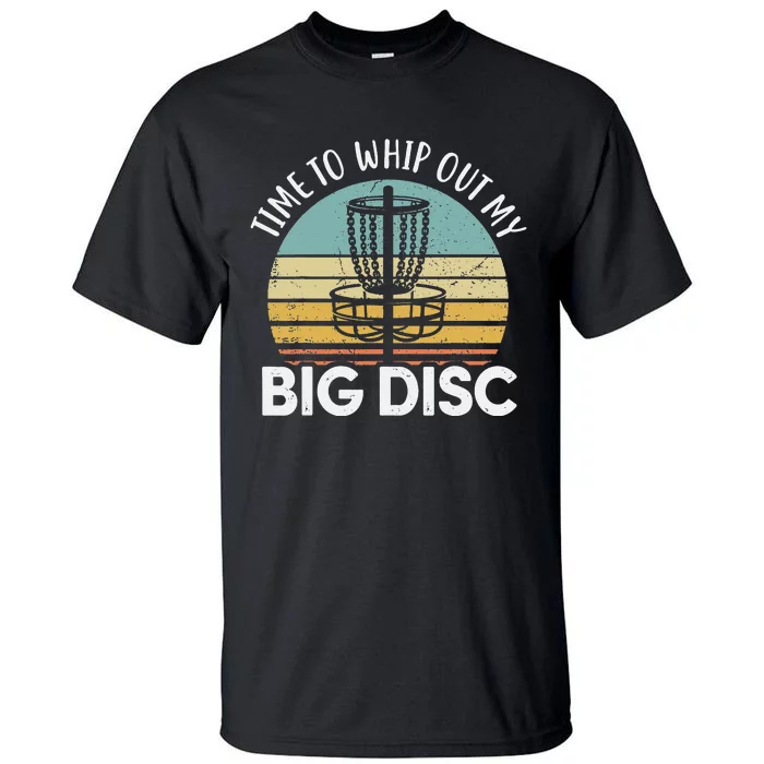 Funny Disc Golf Art For  Flying Disc Sport Players Tall T-Shirt