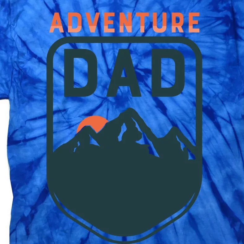 Fathers Day Gift Adventure Dad Gift Hiking Outdoors Camping Gift Tie-Dye T-Shirt