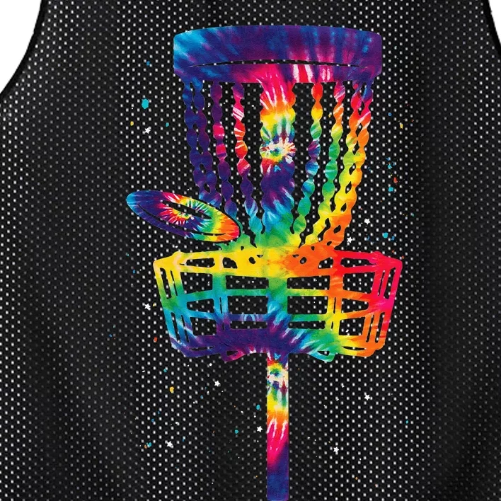 Funny Disc Golf Tie Dye Disc Golf Clothing Mesh Reversible Basketball Jersey Tank