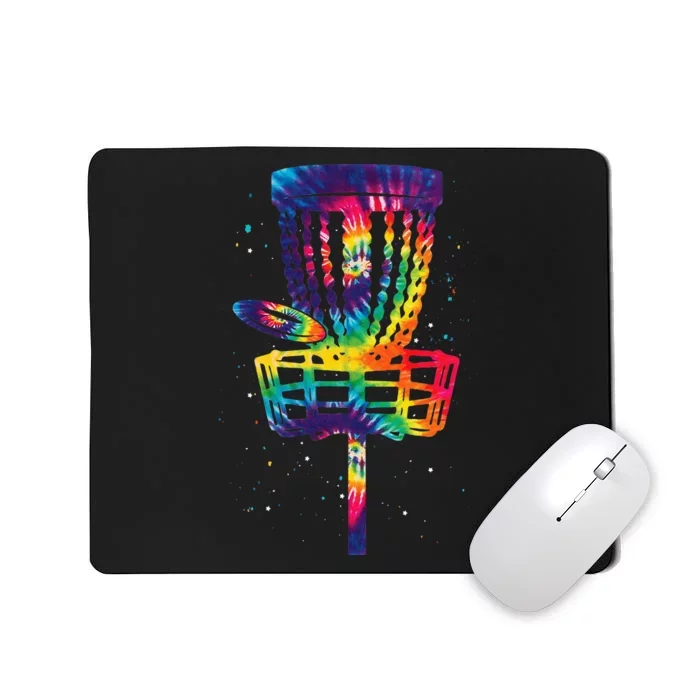 Funny Disc Golf Tie Dye Disc Golf Clothing Mousepad