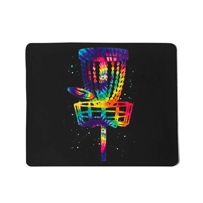 Funny Disc Golf Tie Dye Disc Golf Clothing Mousepad