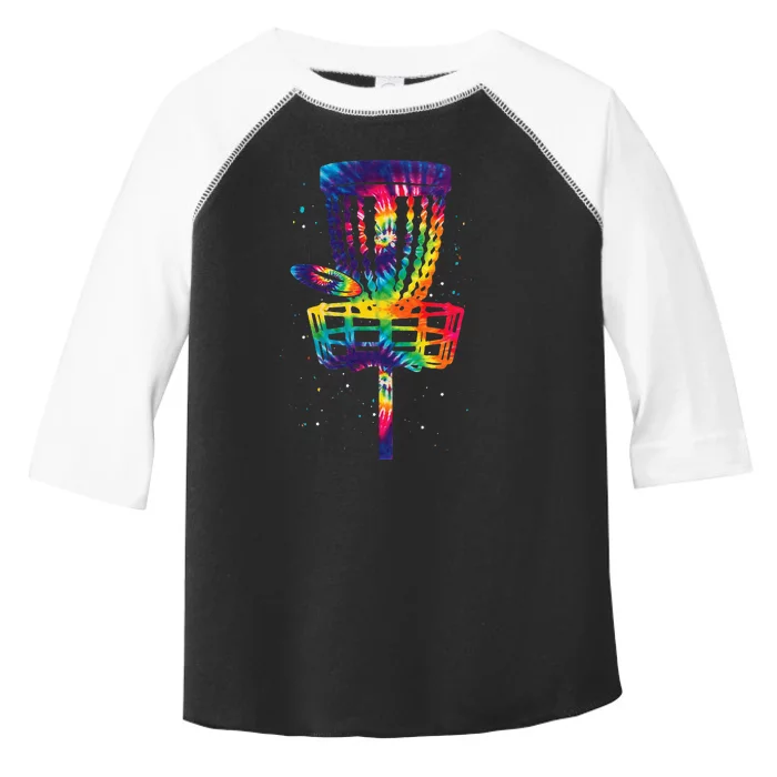 Funny Disc Golf Tie Dye Disc Golf Clothing Toddler Fine Jersey T-Shirt