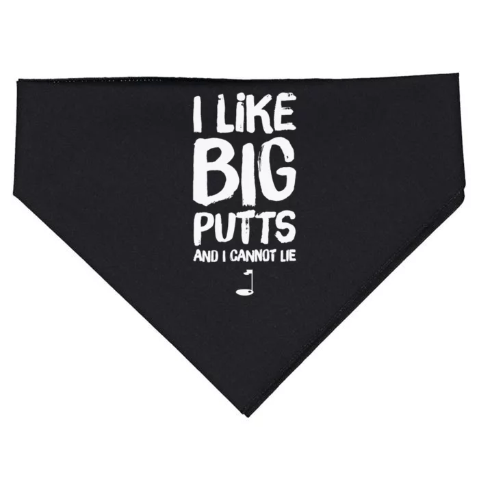 Funny Disc Golf Art For  Outdoor Sport Game Lovers USA-Made Doggie Bandana