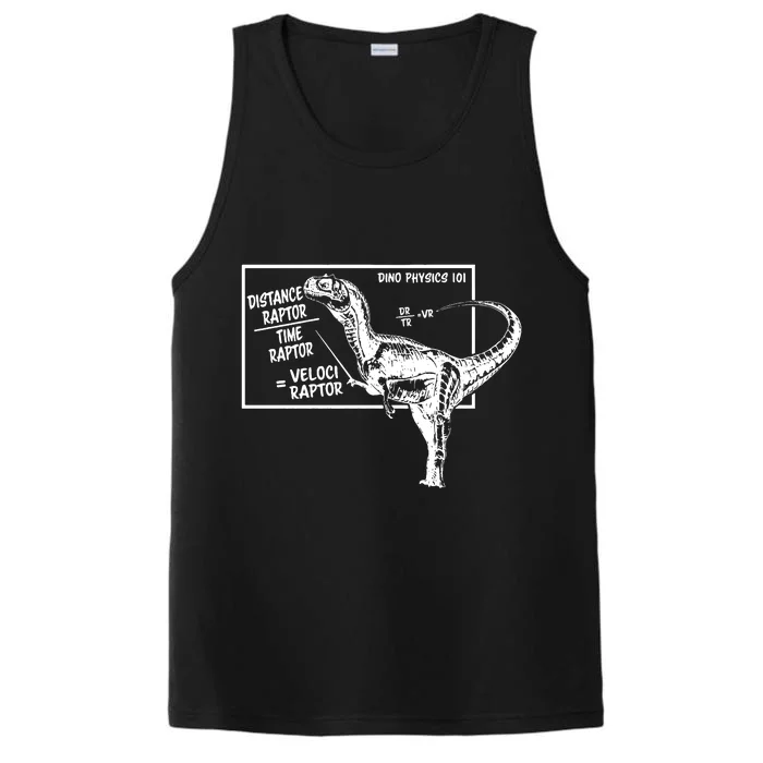 Funny Dinosaur  Geeky Performance Tank