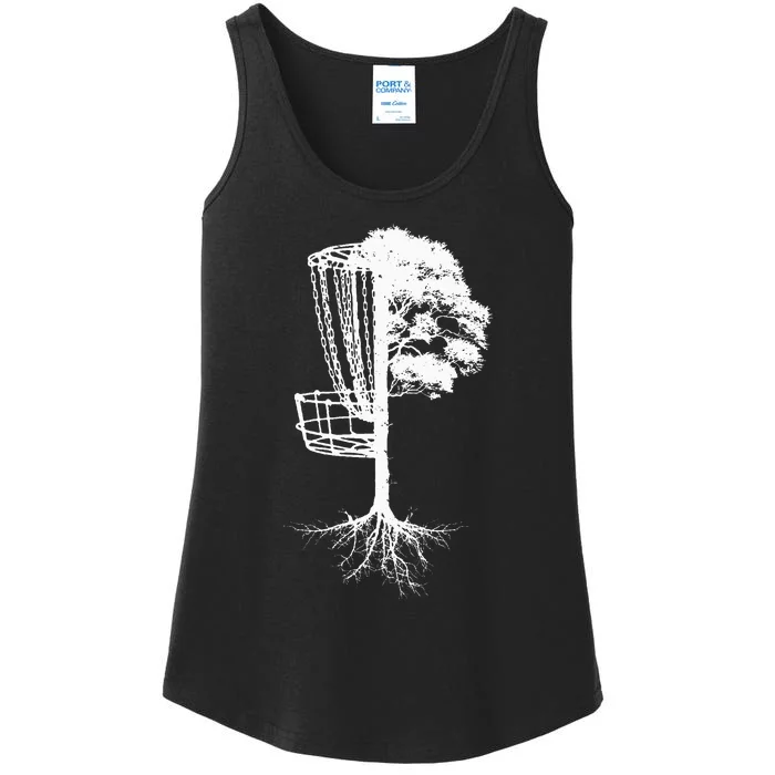 Funny Disc Golf For  Basket Par Disc Golf Player Ladies Essential Tank